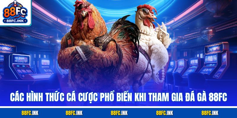Các hình thức cá cược phổ biến khi tham gia đá gà 88FC