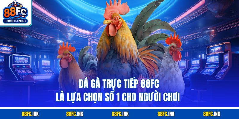 Đá Gà Trực Tiếp 88FC Là Lựa Chọn Số 1 Cho Người Chơi