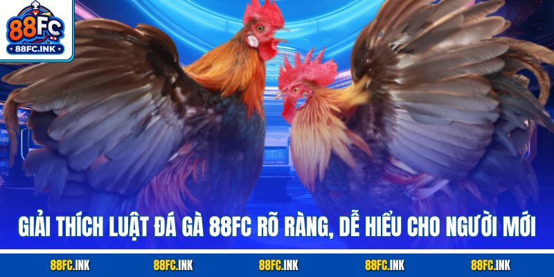 Giải thích luật đá gà 88FC rõ ràng, dễ hiểu cho người mới